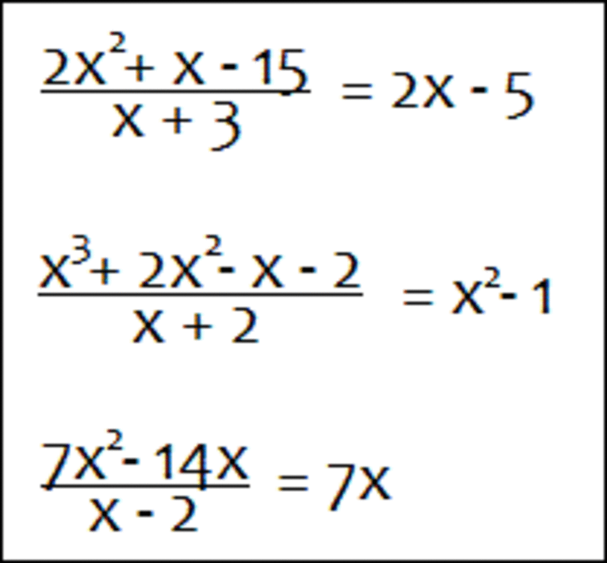 Math Help How To Do Long Division Of Polynomials Easily Synthetic 