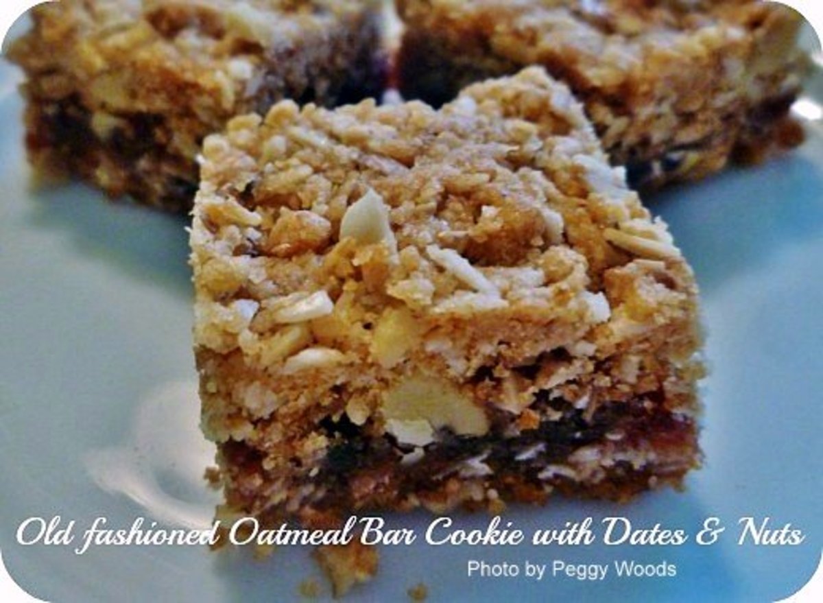 Oatmeal Bar Cookie With Dates and Nuts A Family Recipe Delishably