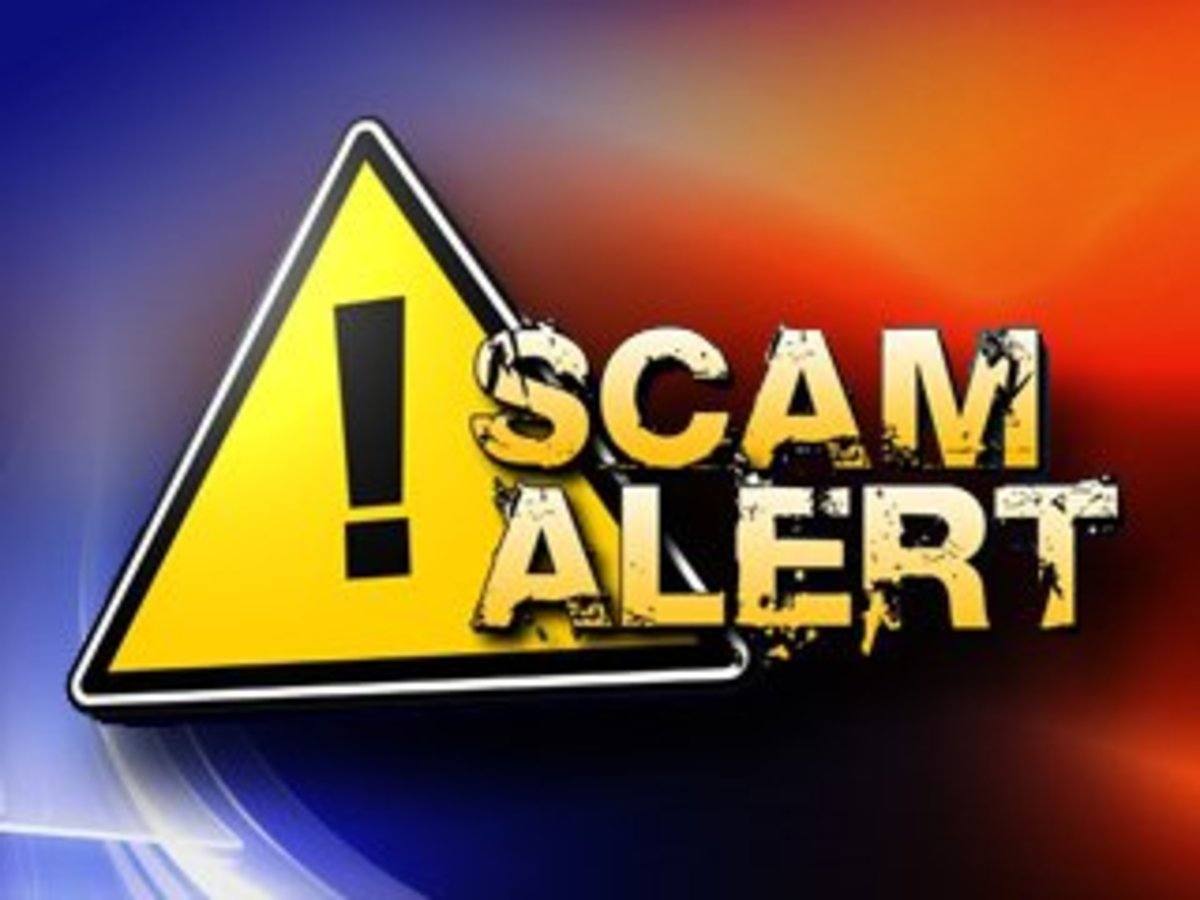 Be aware of scams on outsourcing sites