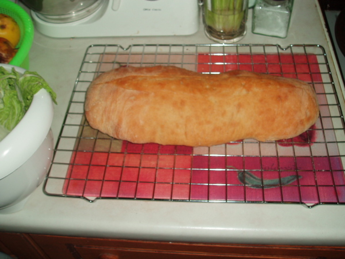 Homemade Artisan Ciabatta Bread Recipe