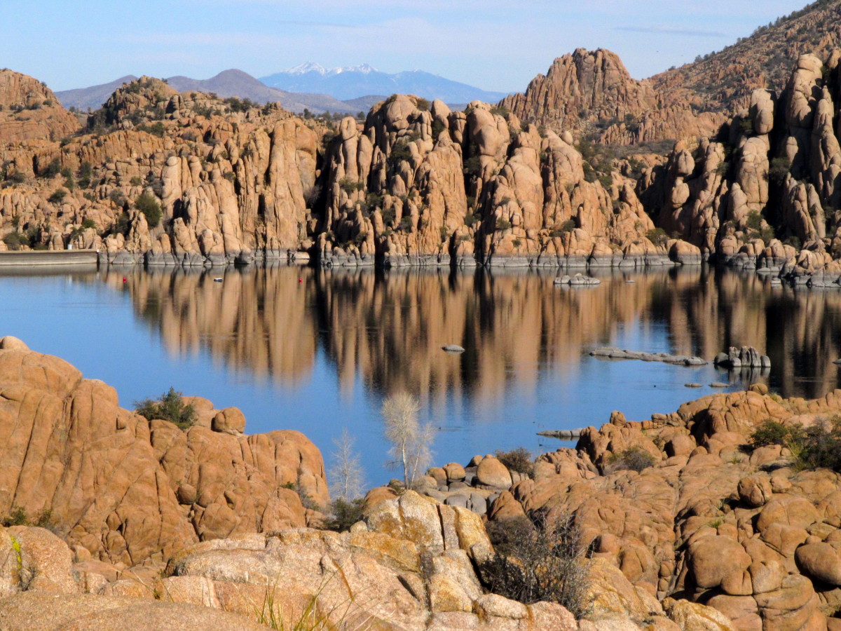 Watson Lake and the Granite Dells in Prescott, Arizona