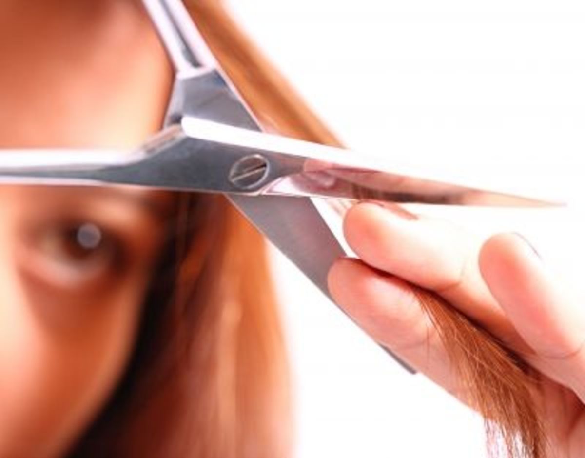 Cutting your own hair may not be as difficult as you think. 