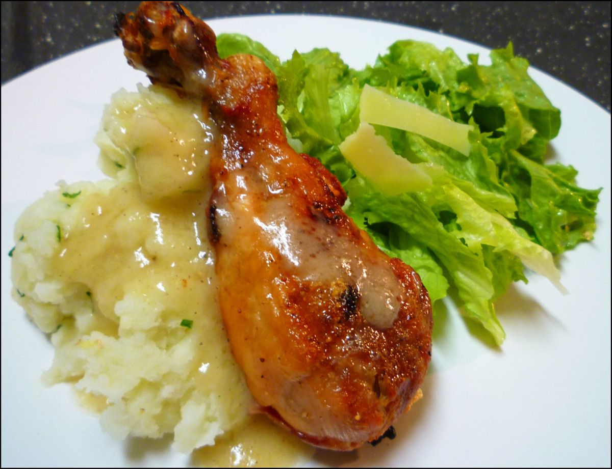 Recipe for Oven-Baked Chicken Legs