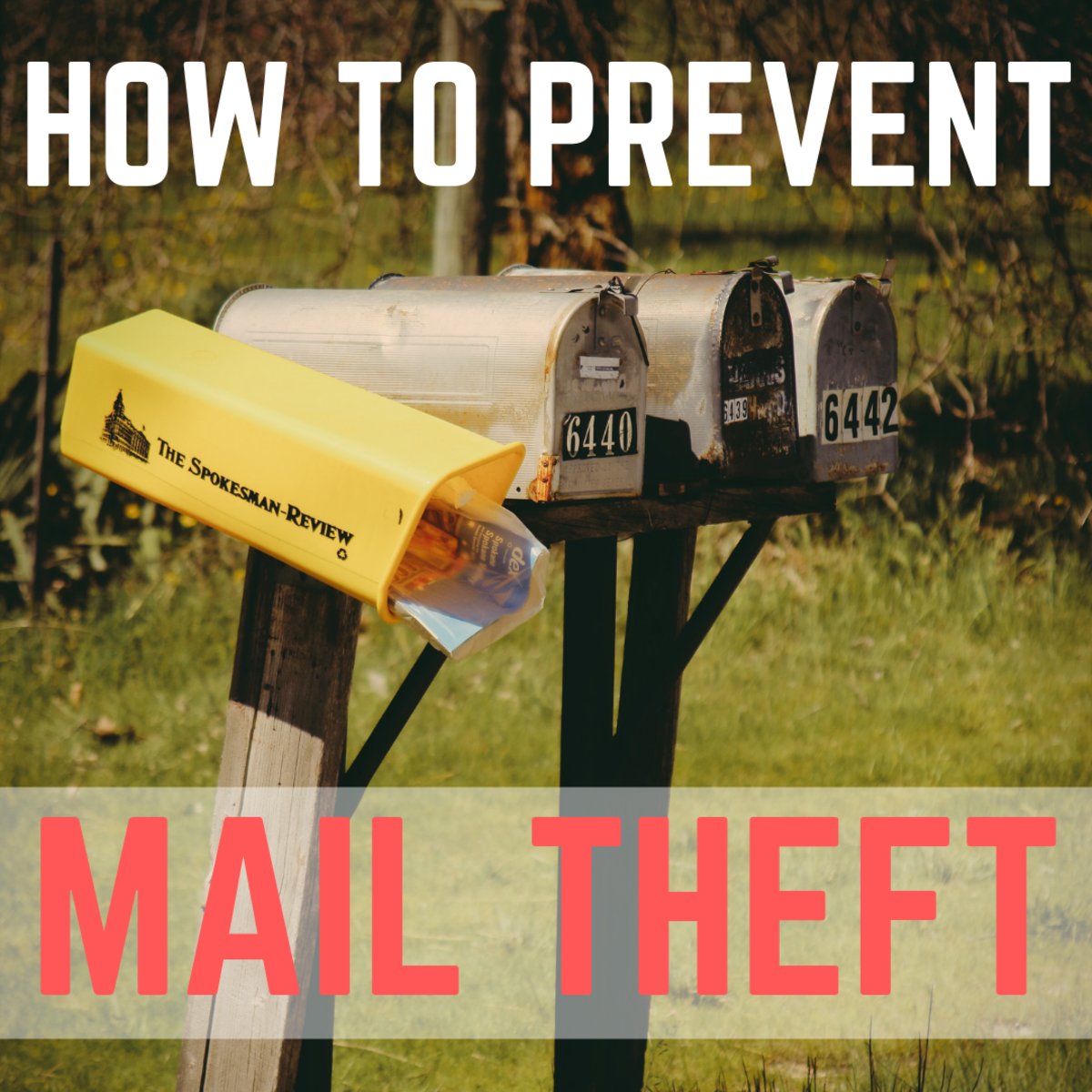 How to Stop Mail and Mailbox Theft