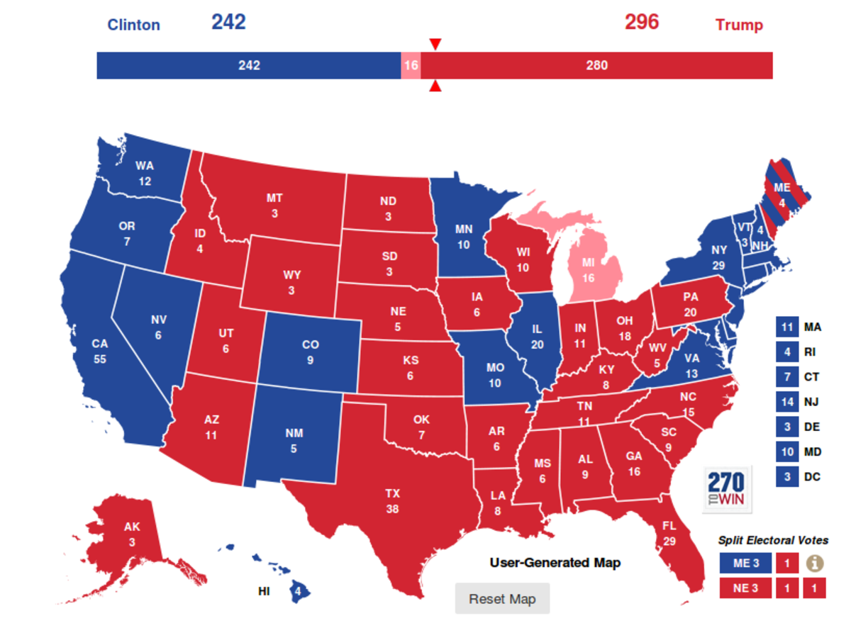 In Critical Swing State VA, Hand-Count Vote Shows 63% for Trump, Though ...