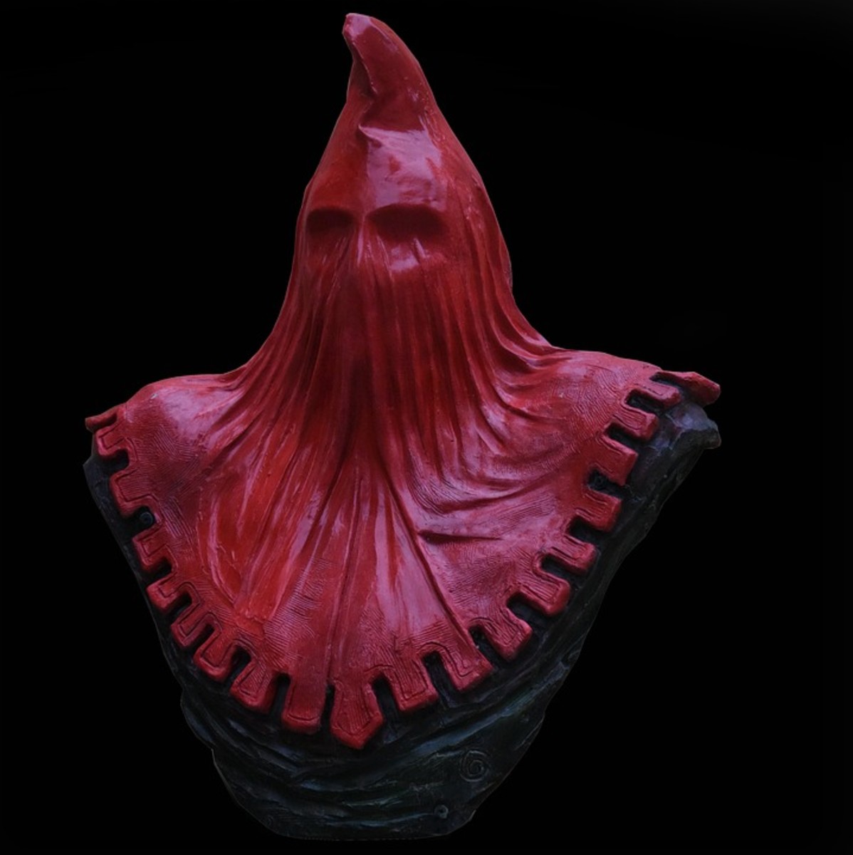 An executioner's hood.