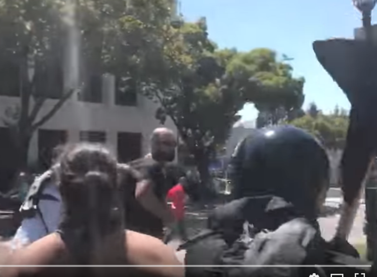 Incited by Pelosi, Antifa Forces Moderate Republican to Run for His Life in Berkeley