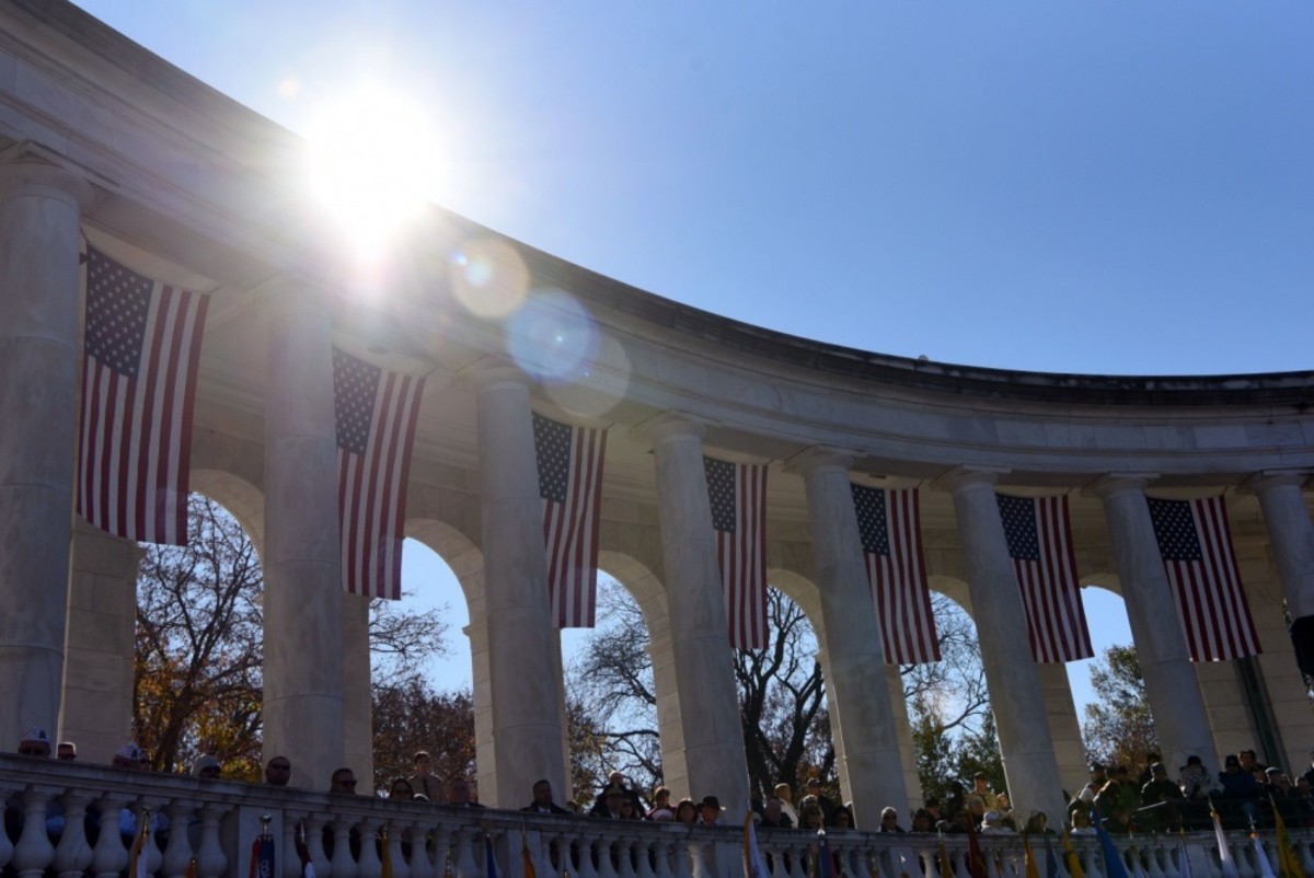 National Veterans Day Observance Held at Arlington National Cemetery 