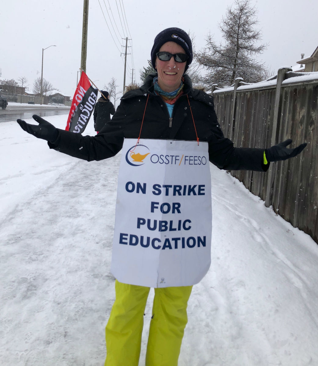 Ontario Teacher Job Action in 2019: My First Picket