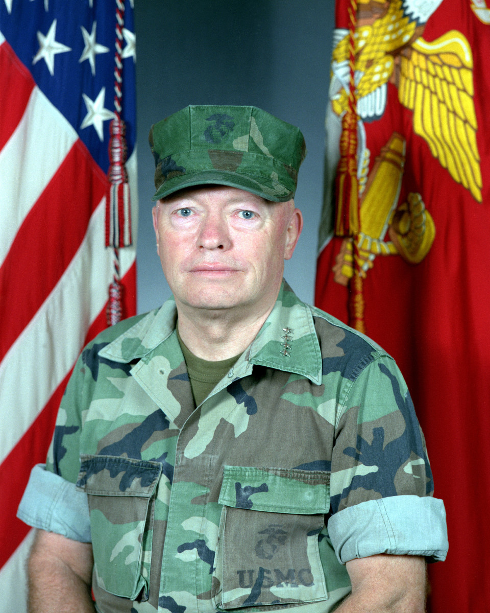 Alfred Gray, 29th Commandant of the Marine Corps.