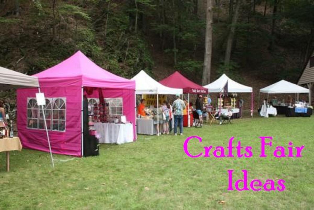 An arts and crafts fair is a wonderful opportunity to showcase your artistic talent and make some money.