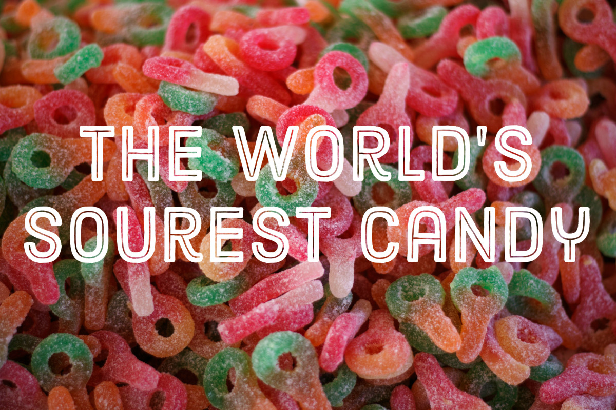 The Most Sour Candy In The World Delishably