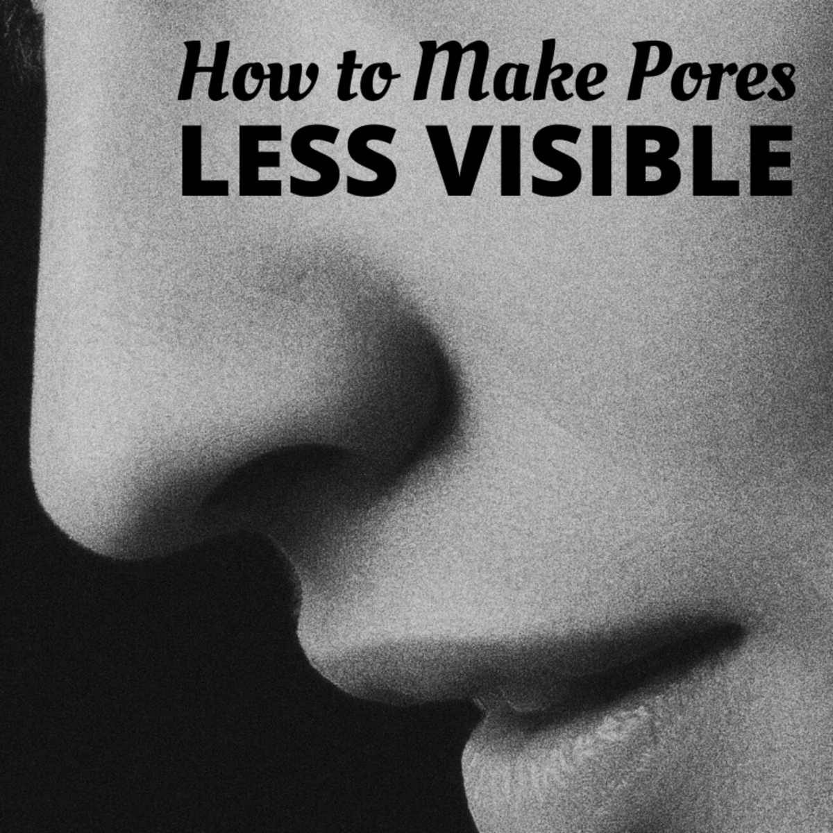While you can't change the pores you were born with, you can takes steps to keep them less visible. 
