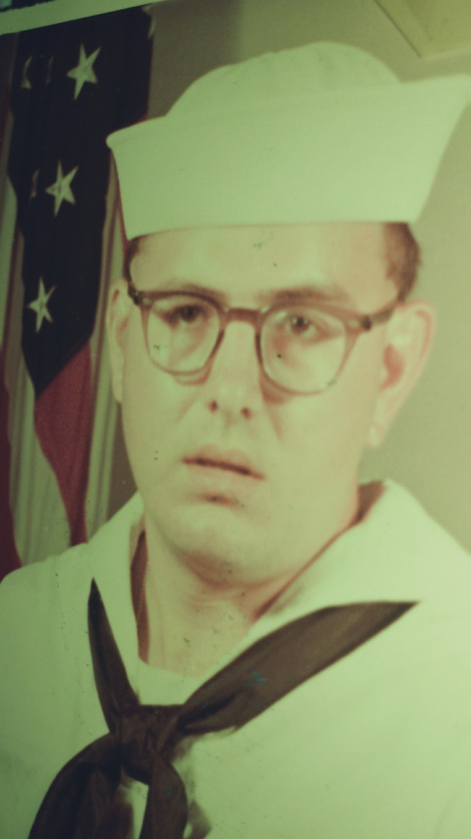 Author during boot camp in 1967