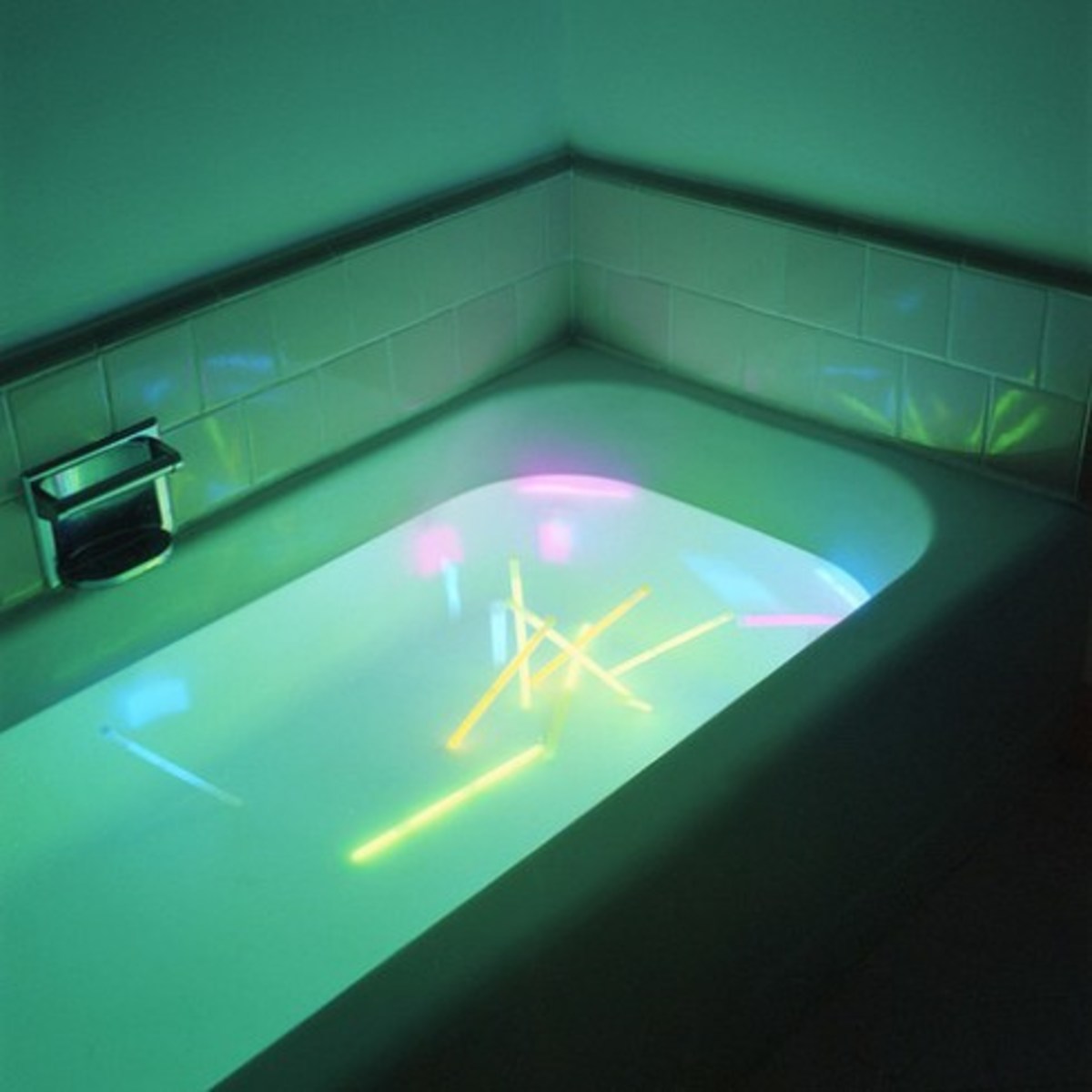 glow sticks in the bath!