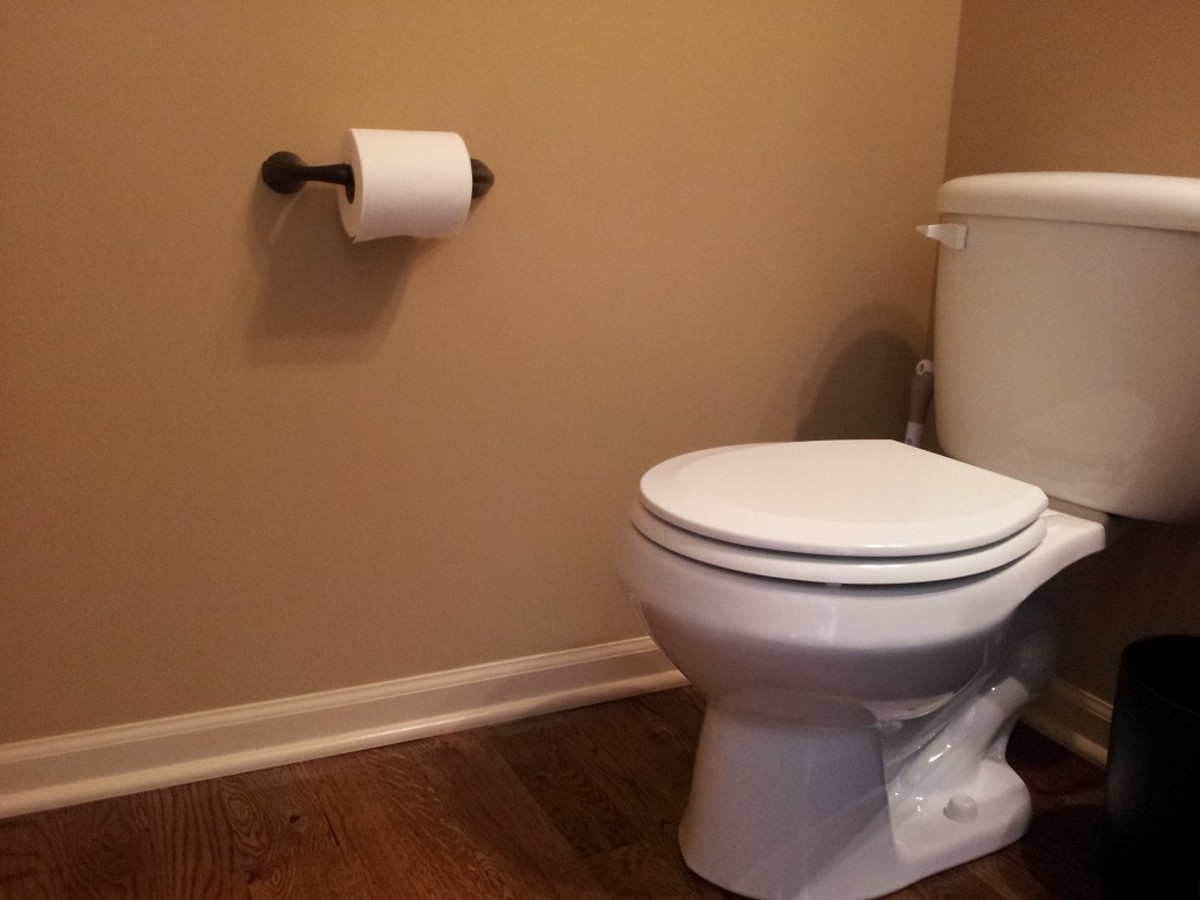 How to Install a Toilet Paper Holder in a Bathroom