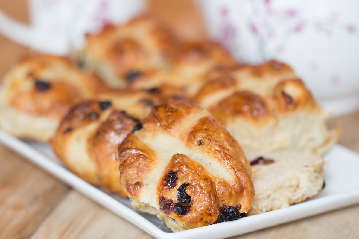 Fruit buns are also fantastic as hot cross buns!