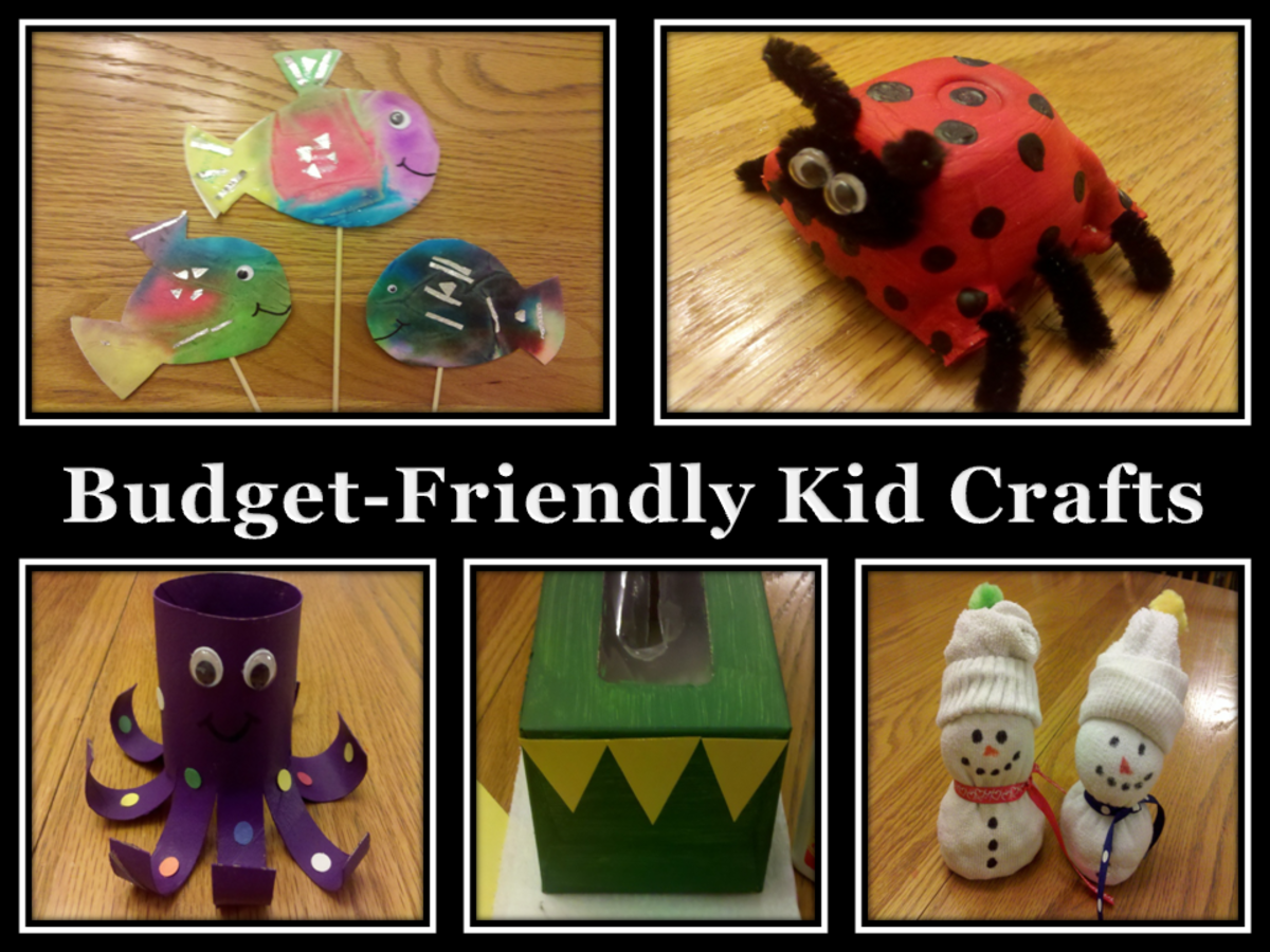 Find 5 budget-friendly craft ideas for your kids to make!