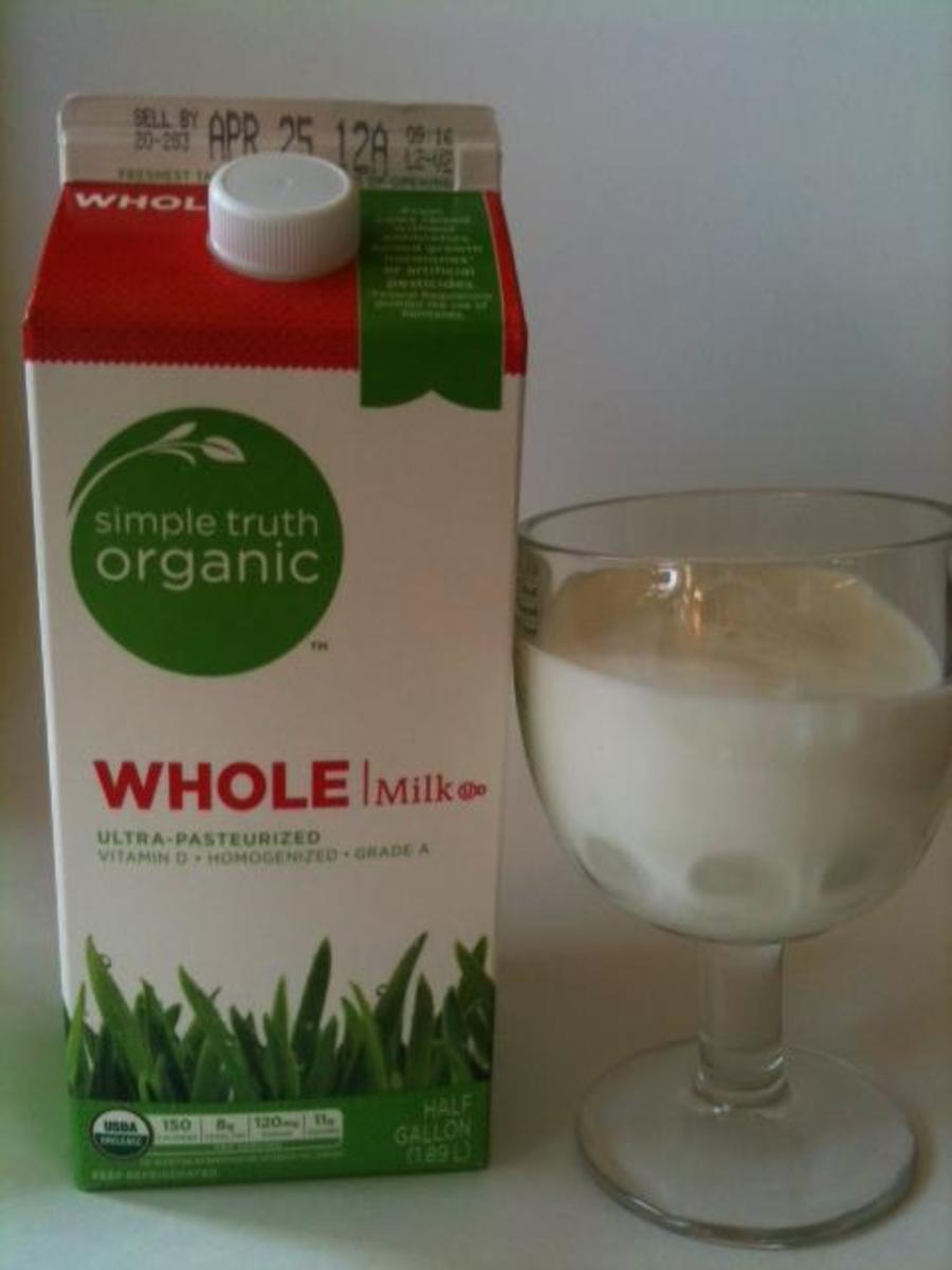 Simple Truth Organic whole milk