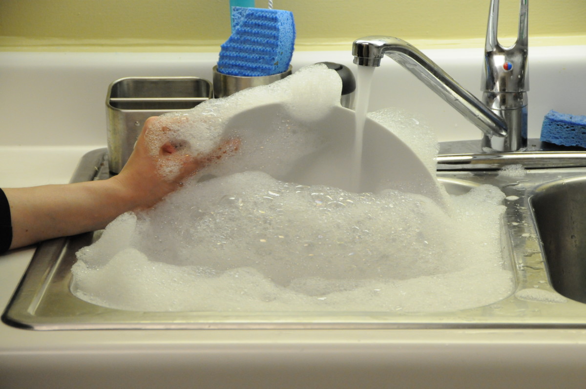 How to Hand Wash Dishes - Cleaning & Sanitizing Dishes By Hand
