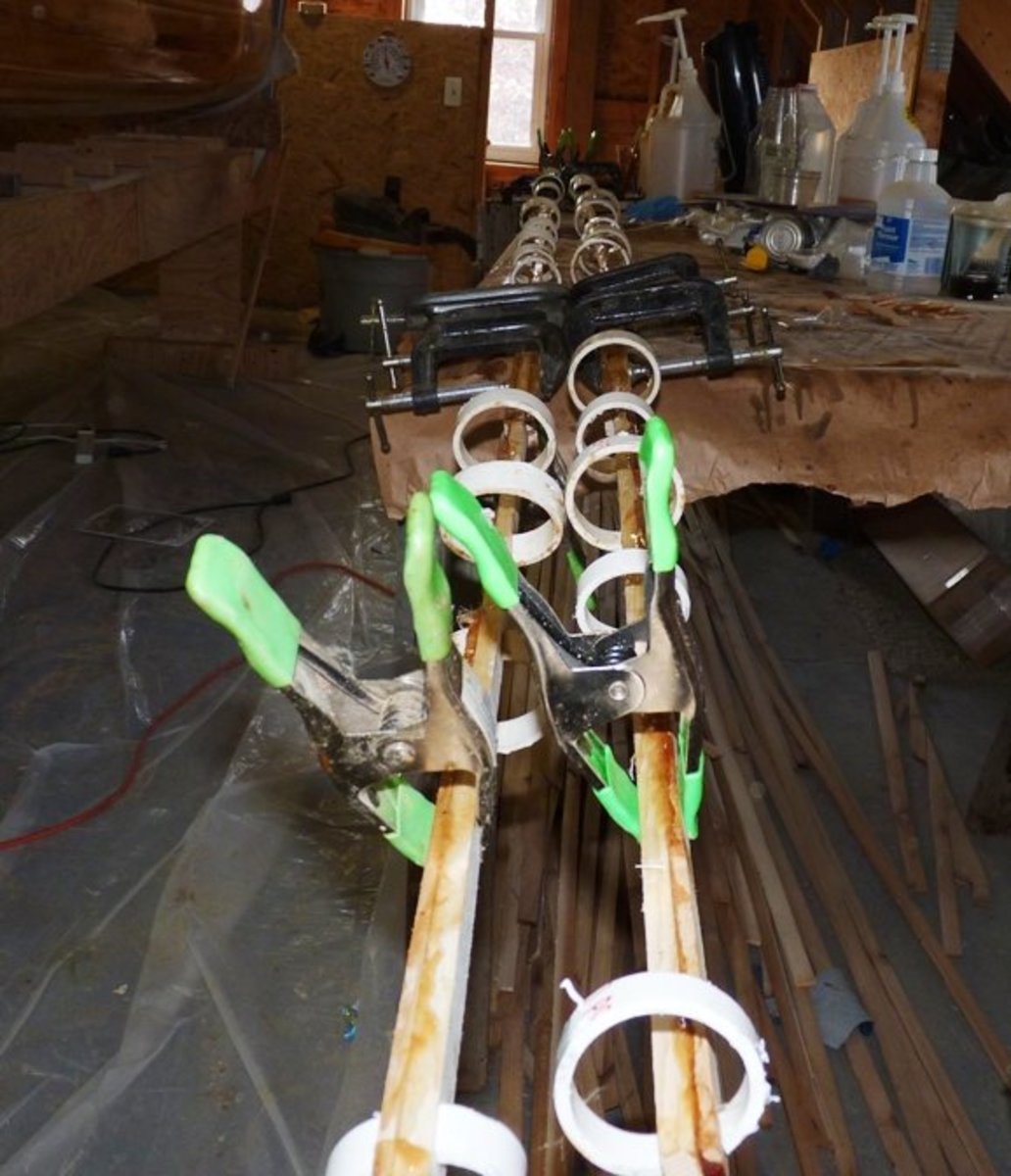 Building a Cedar-Strip Canoe: Seats, Gunnels, Decks and Yoke