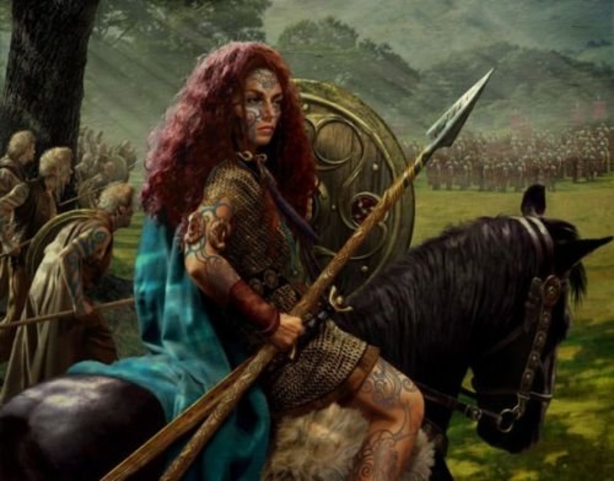 The Celtic peoples have been romanticized by historians and authors, for their 'otherness'. For example, the tradition among Celts across Europe that women participated in battles. 