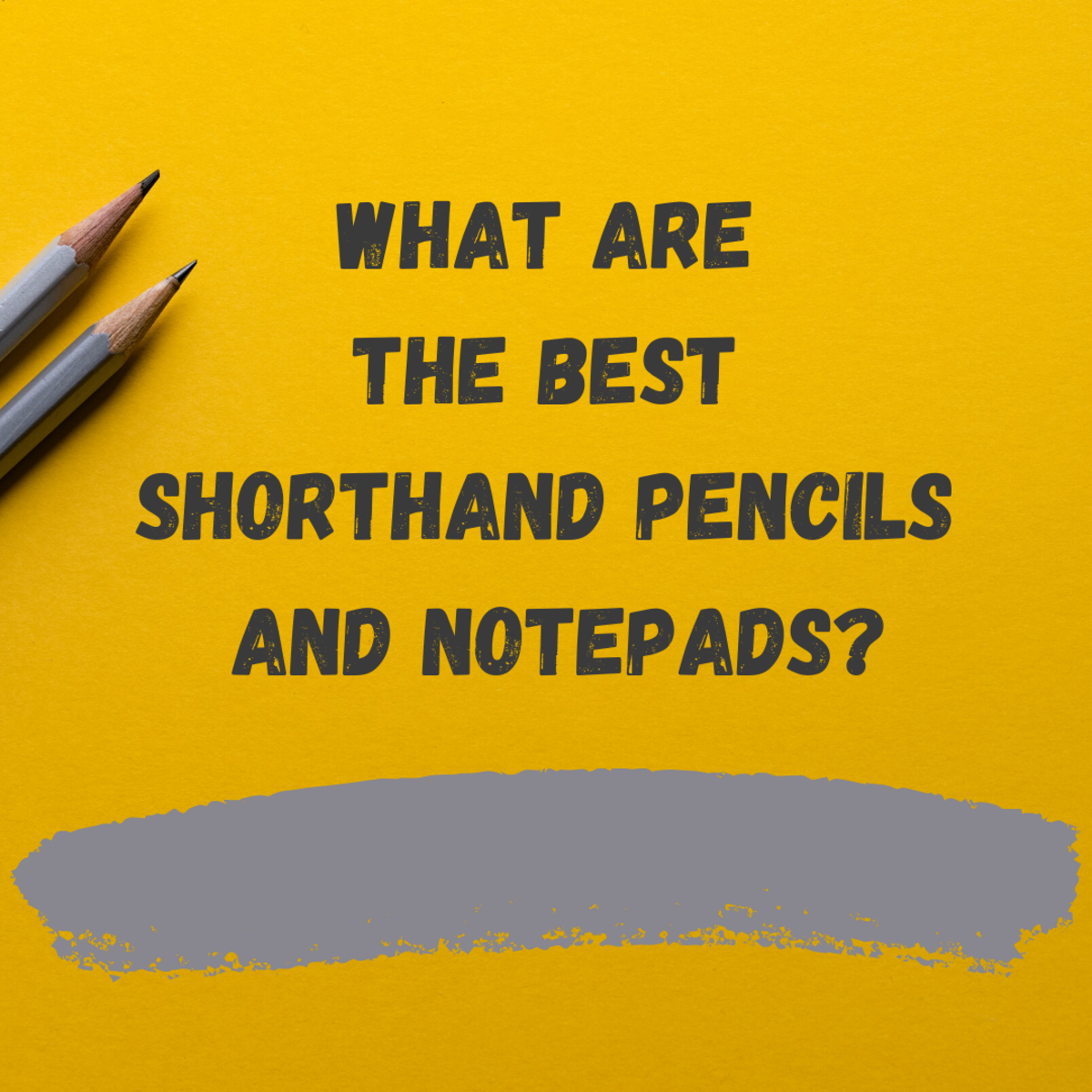 What Are the Best Shorthand Pencils and Notepads?