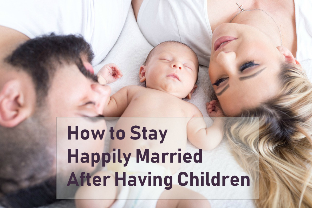 Tips on how to stay happily in love for years to come, even after having kids.