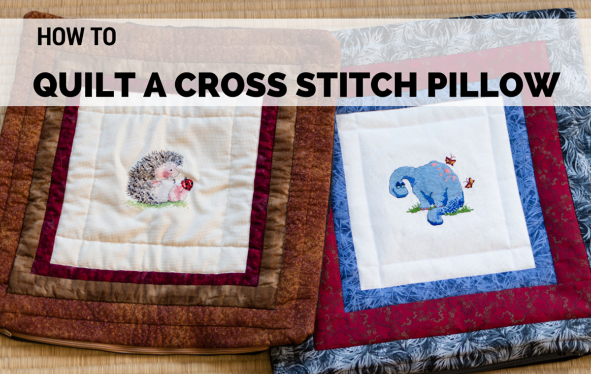 How to Make a Cross Stitch Pillow