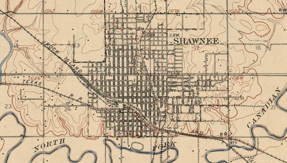 Exploring History Historic Photographs Of Shawnee Oklahoma 