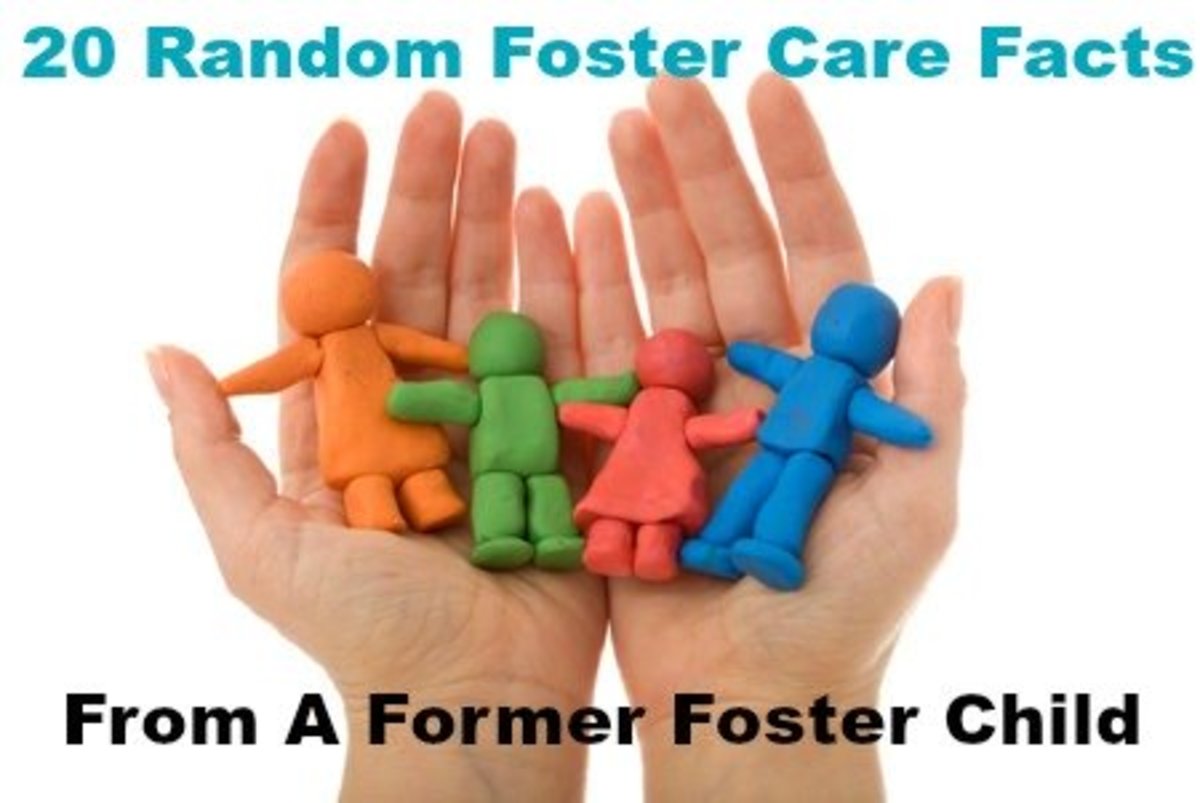 How many foster children are there? How long do they stay in foster care? Who are they staying with? 