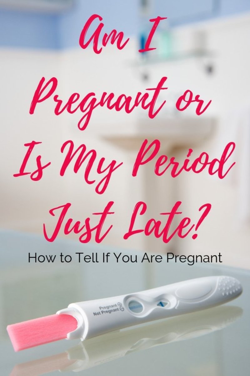 Am I pregnant? Is my period late? Here's how to tell the difference.