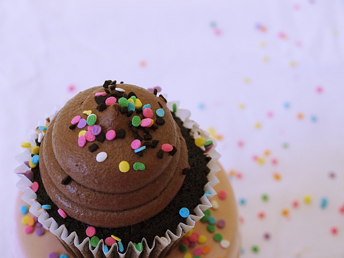 A cupcake and thoughtful birthday message are enough to bring a smile to your friend's face.