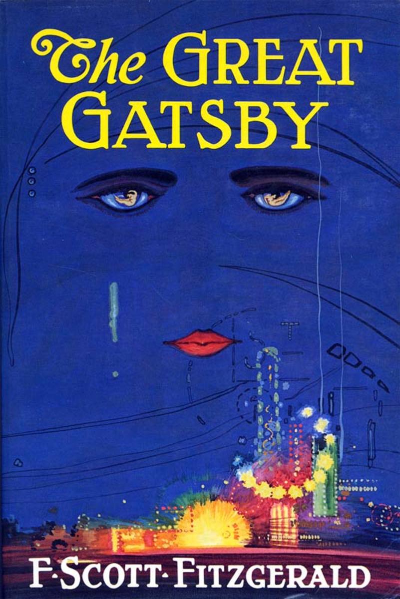 The original cover of The Great Gatsby is one of the most iconic book covers of all time. Fitzgerald had the painting made before the book was finished and it partially inspired his writing.