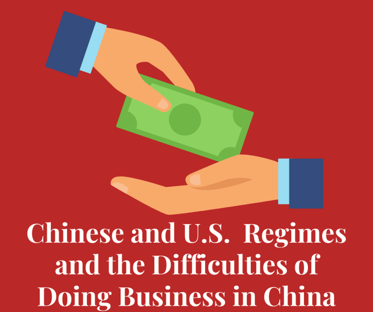 Comparing Chinese and U.S. Regimes and the Difficulties of Doing Business in China