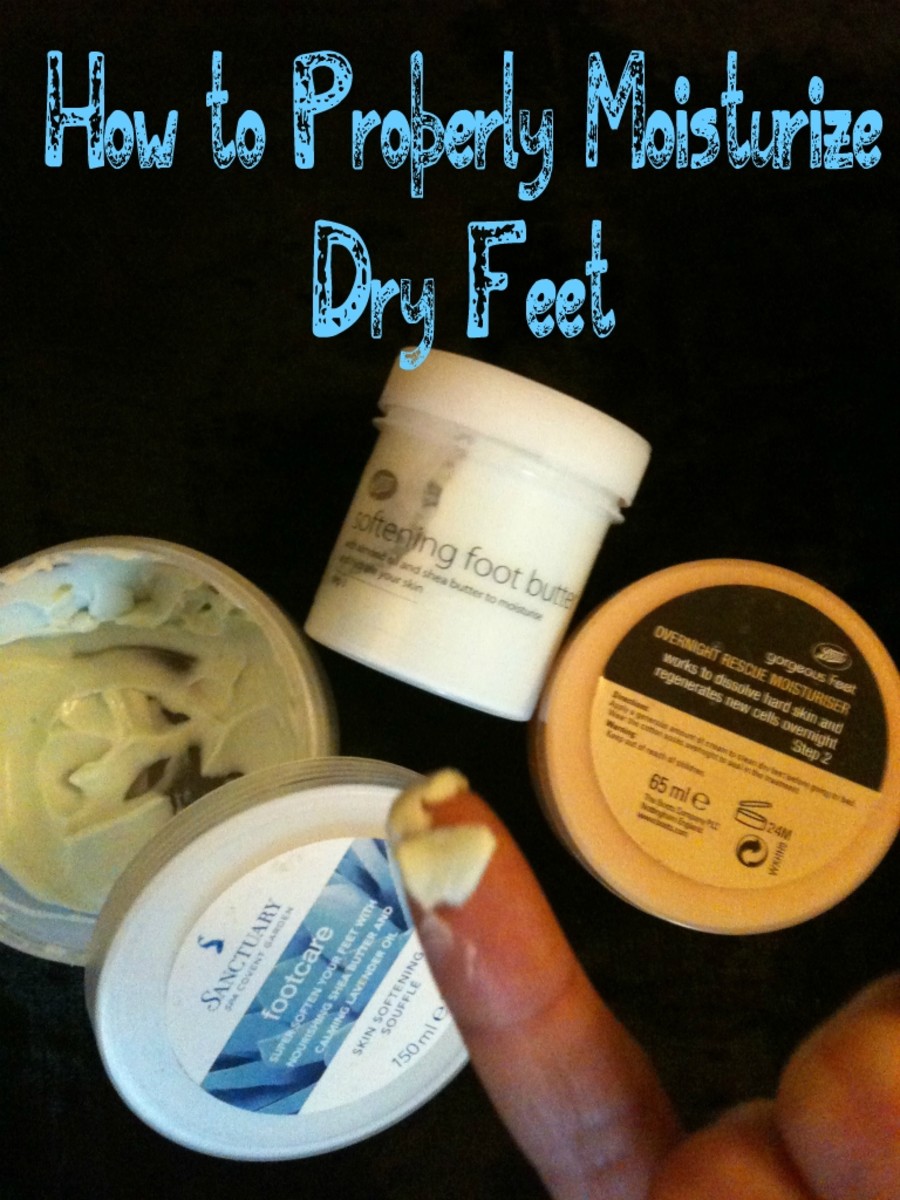 How to Properly Moisturize Dry Feet