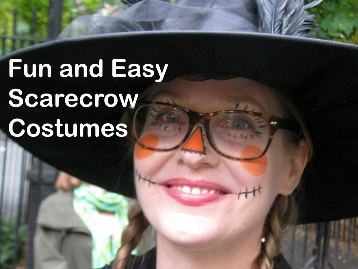 Scarecrow Makeup: Designs, Tips, Tutorials