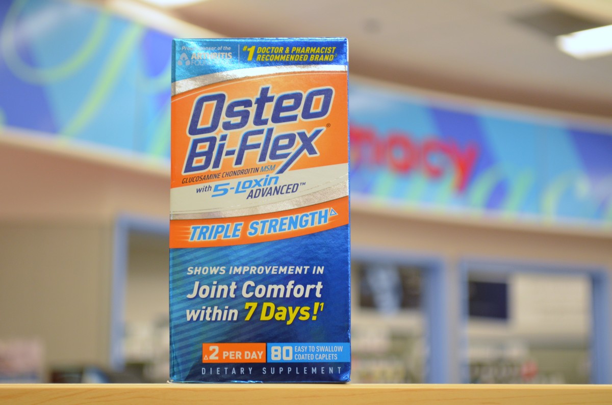 There are different types of Osteo Bi-Flex though all contain glucosamine and chondroitin.