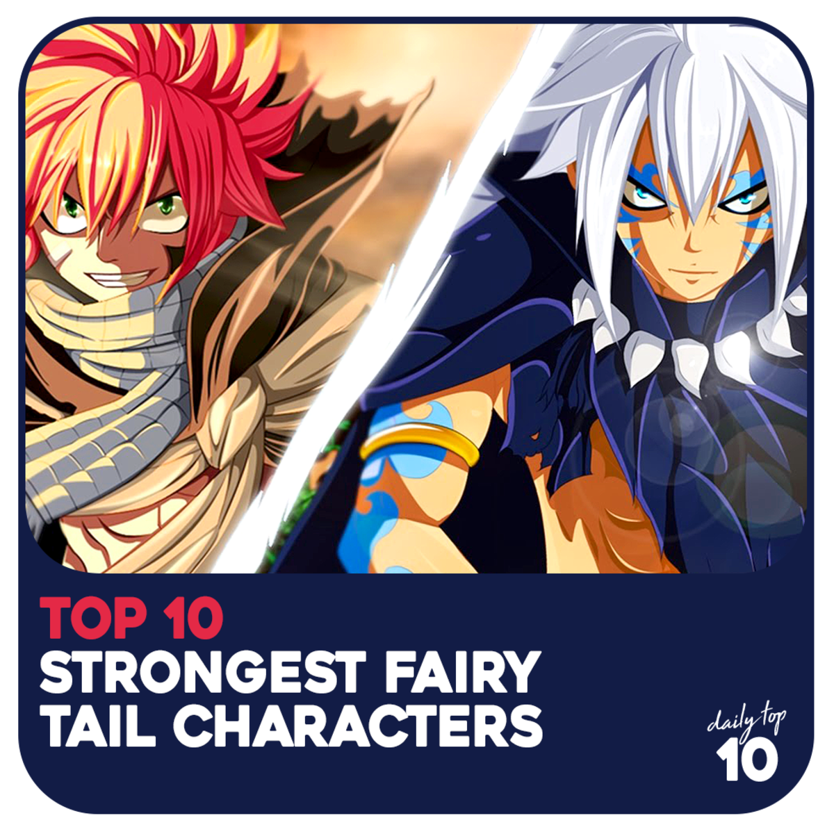 The Top Five Most Muscular Fairy Tail Characters of All Time