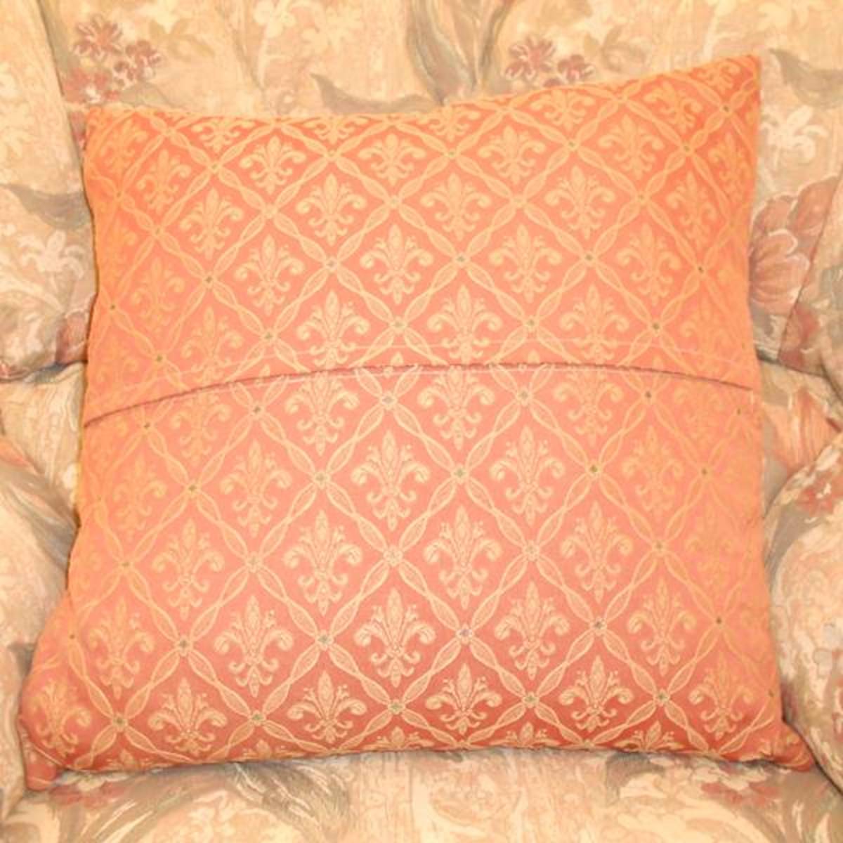 How to Sew an Envelope Cushion Cover: Pattern and Video