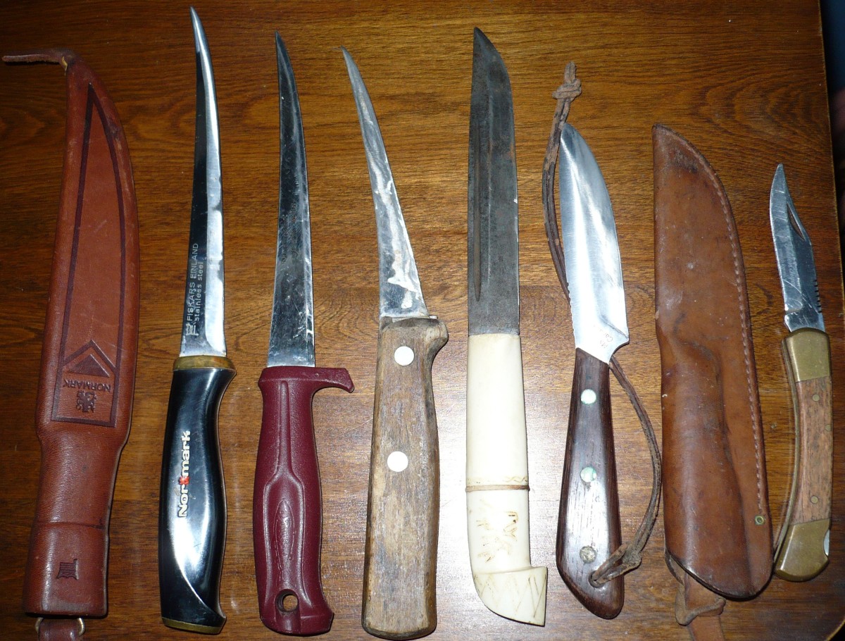 My fish knife collection.