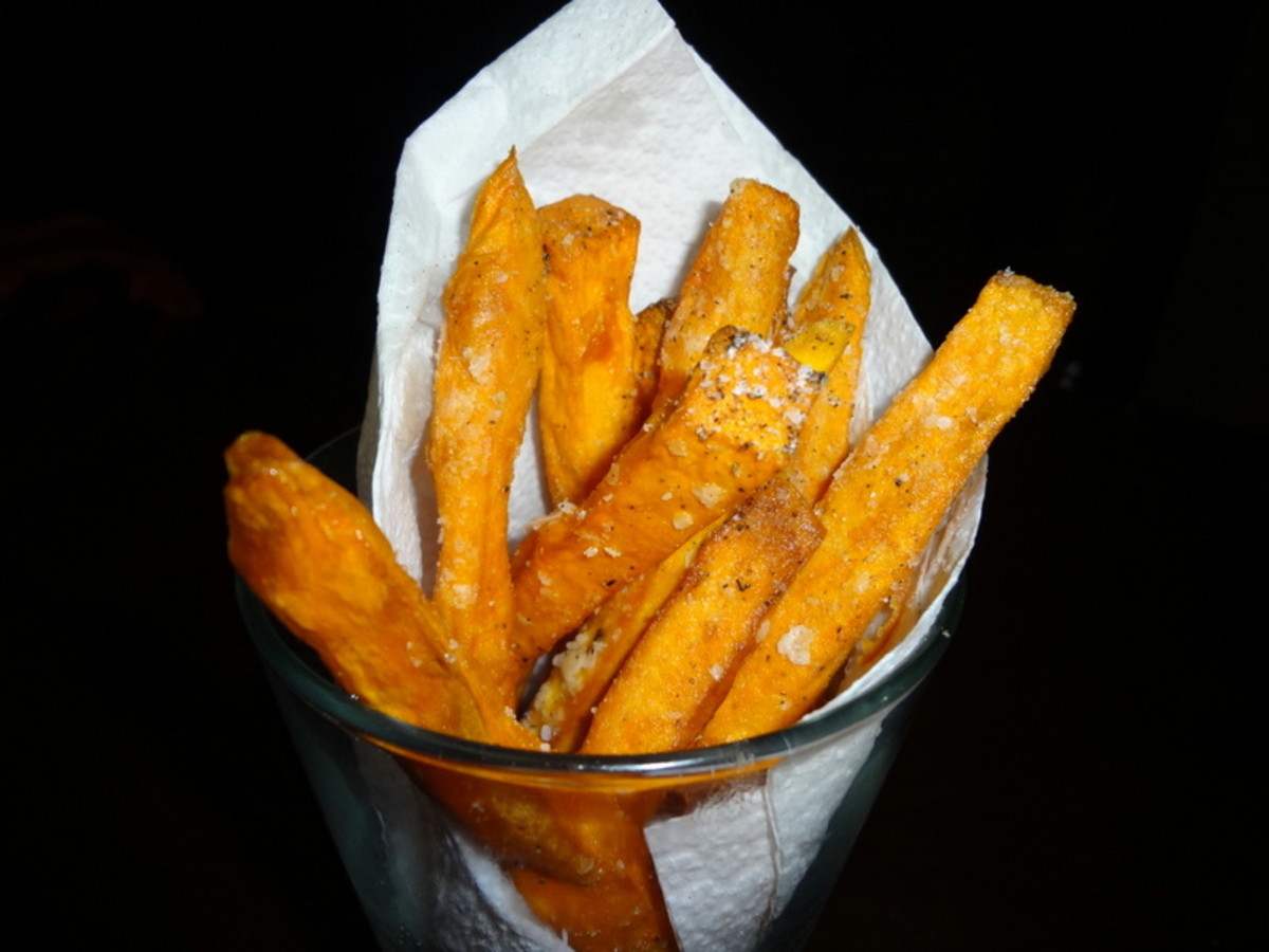 How to Make Crispy Sweet Potato Fries