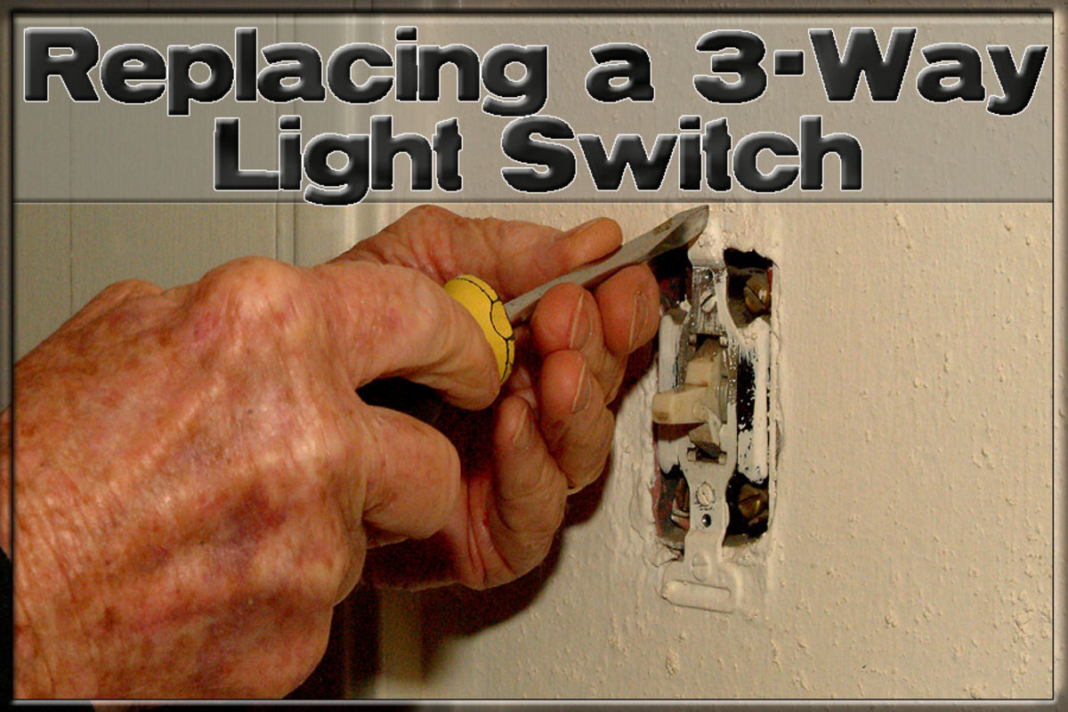 Replacing a light switch is a simple task, but be mindful of safety when doing so.