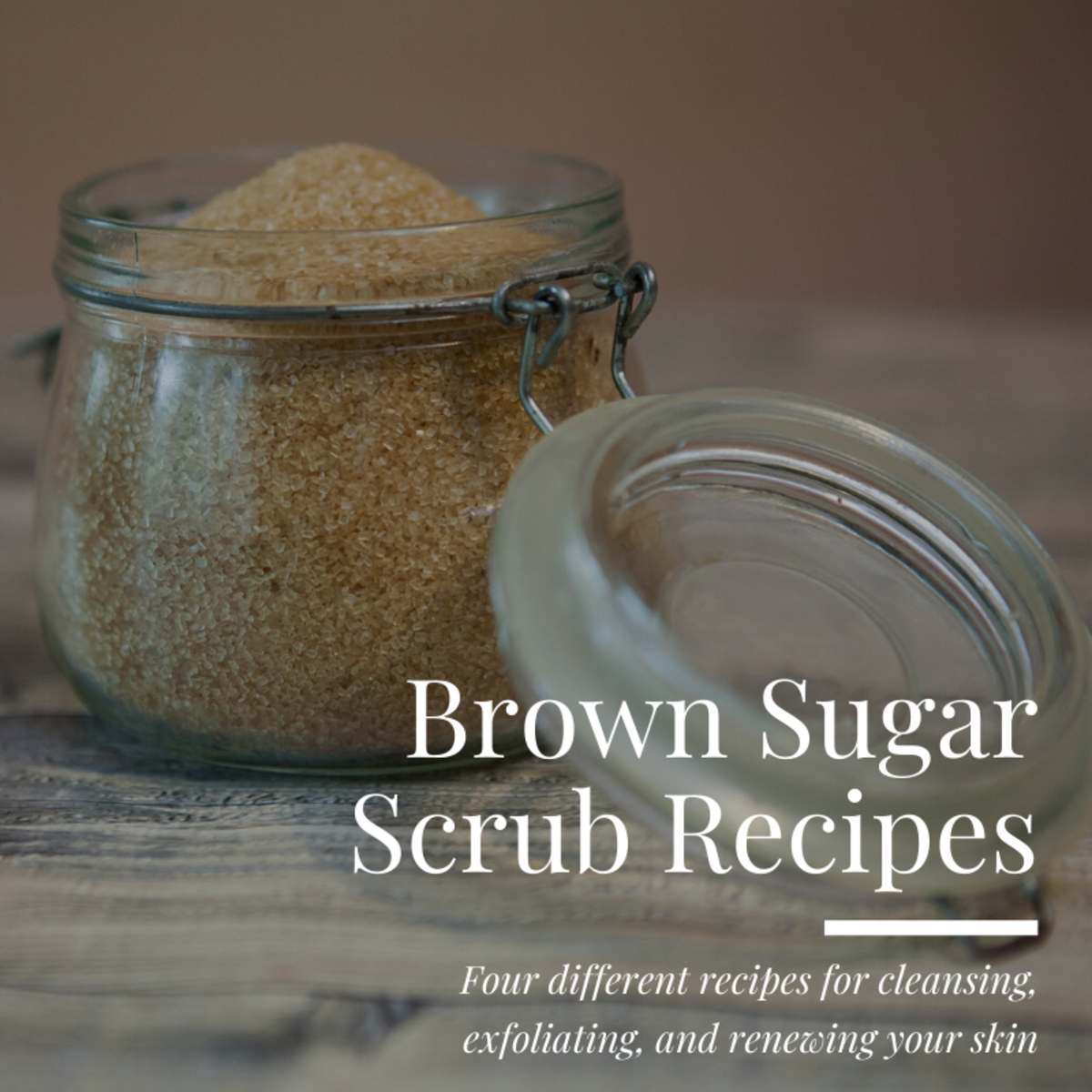These four brown sugar scrubs will leave your skin feeling cleansed, exfoliated, softened, and renewed.