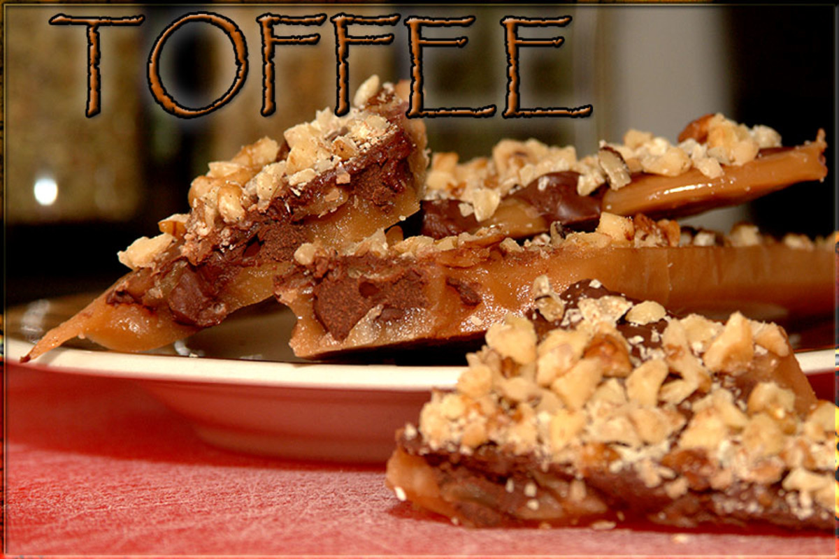 A Really Easy Crispy Butter Toffee Recipe