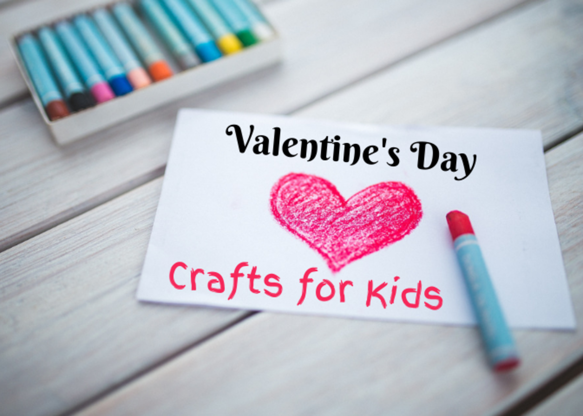 Check out 6 easy crafts for Valentine's Day that kids can make!
