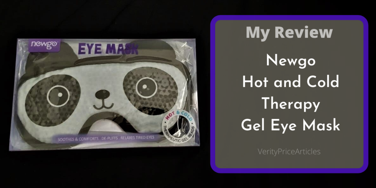 My review of the Newgo hot & cold therapy gel eye mask