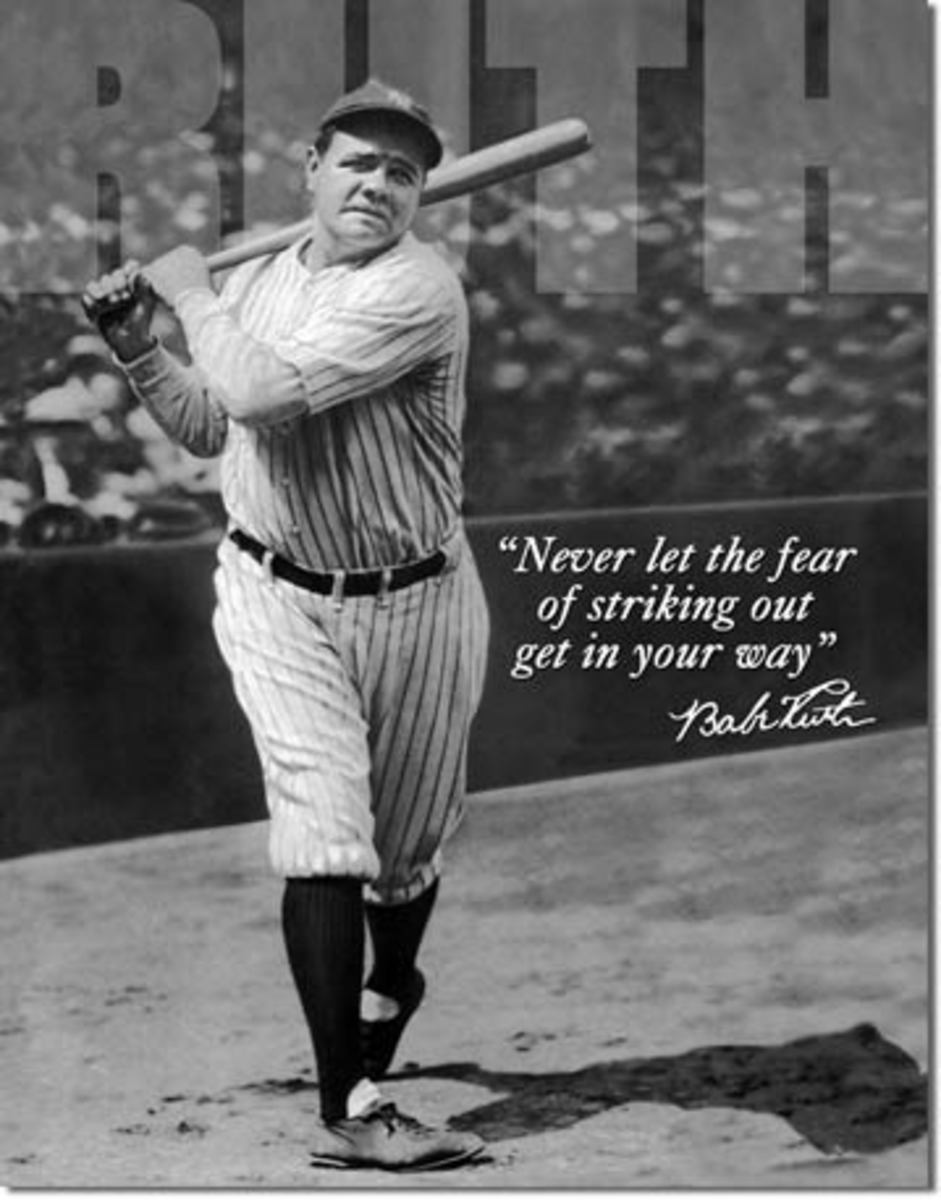 Babe Ruth Would Now Be Listed as a Contact Hitter