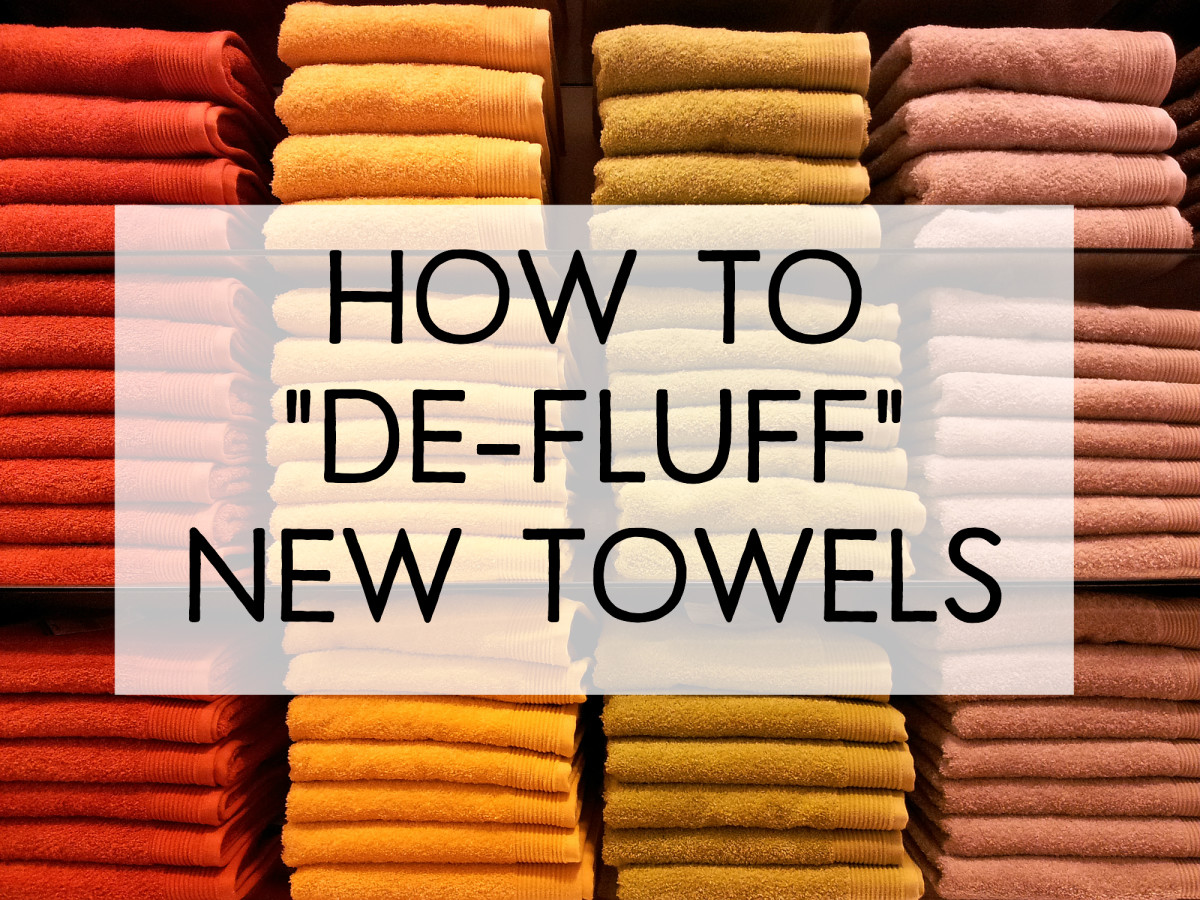 How to Stop New Towels From Moulting