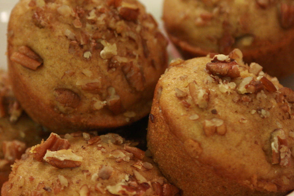 Pumpkin Muffins With Pecans Recipe